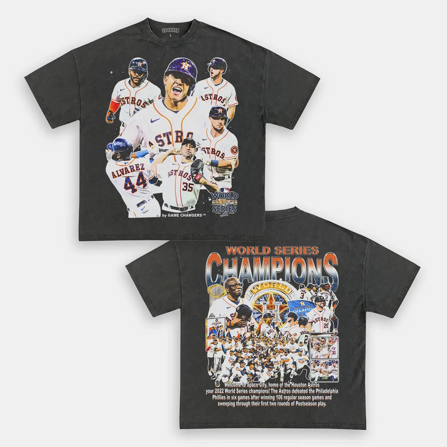 2022 WORLD SERIES CHAMPS - ASTROS TEE - [DS] Style002