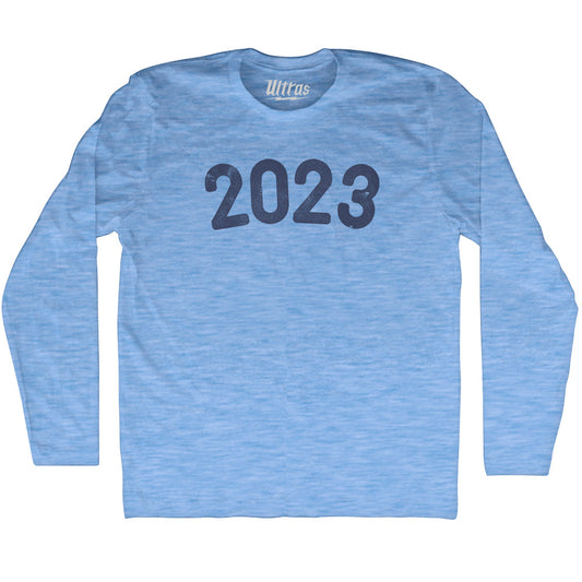 2023 Year Celebration Adult Tri-Blend Long Sleeve T-shirt Style004
