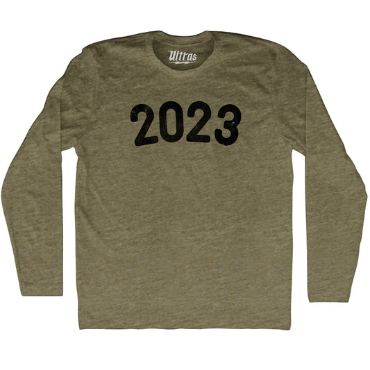 2023 Year Celebration Adult Tri-Blend Long Sleeve T-shirt
