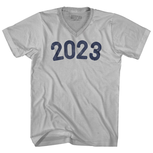 2023 Year Celebration Adult Tri-Blend V-neck T-shirt Style005
