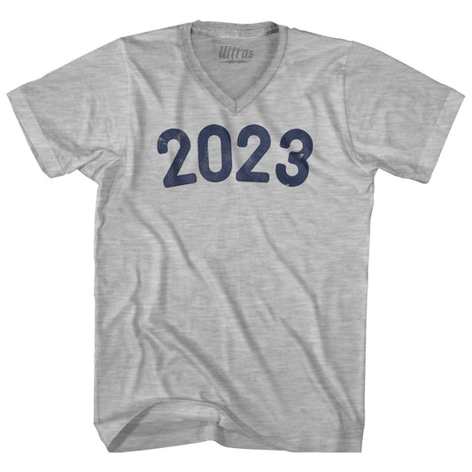 2023 Year Celebration Adult Cotton V-neck T-shirt