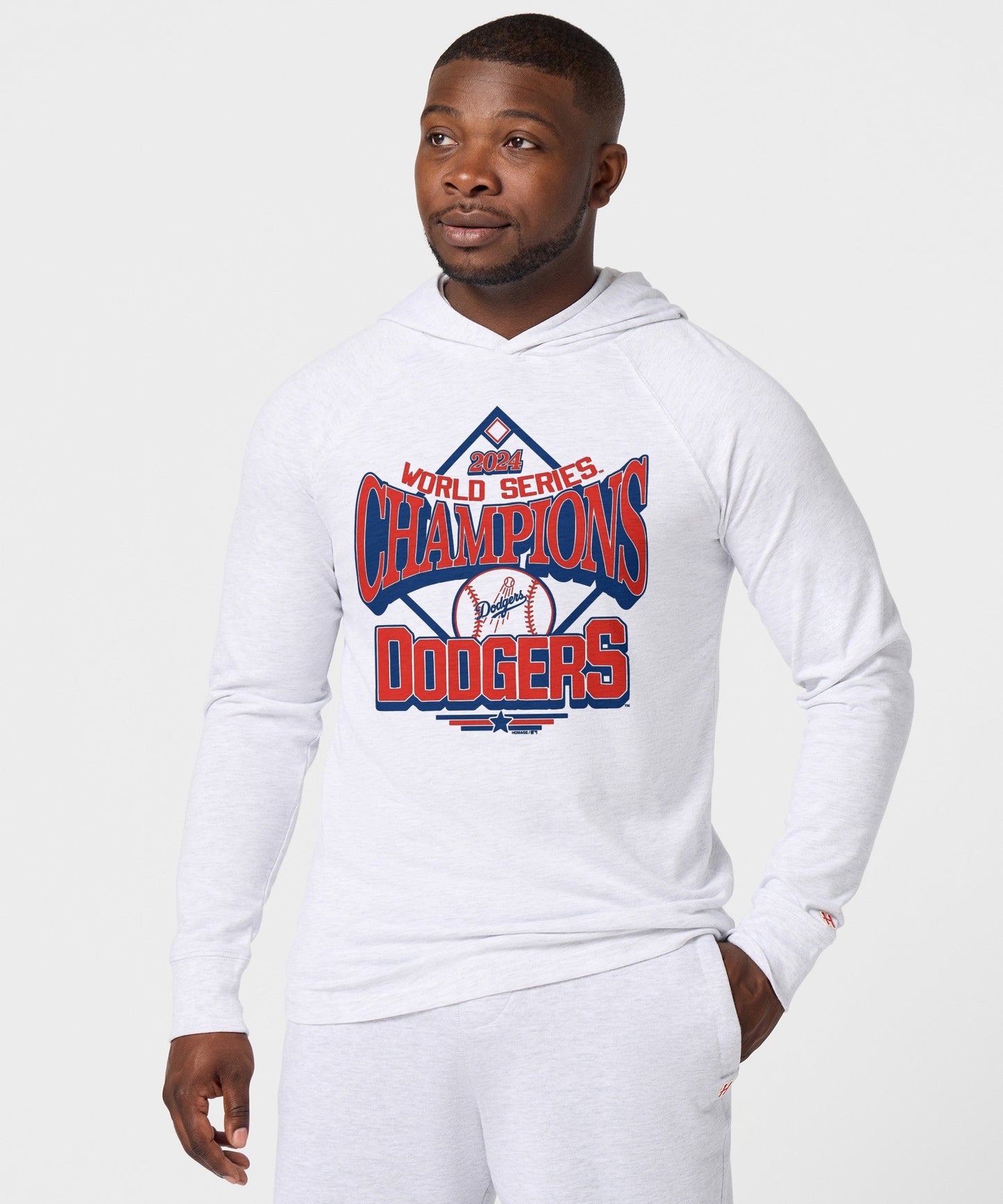 2024 World Series Champions Dodgers Lightweight Hoodie