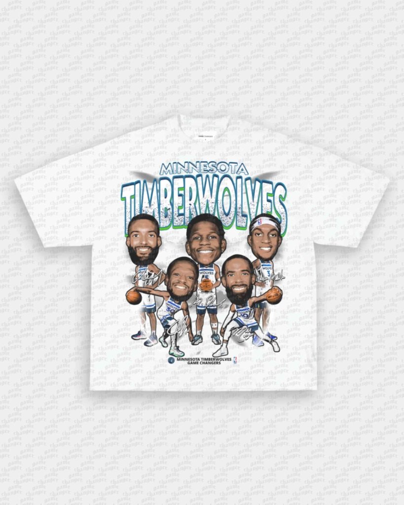 2024 BIG HEAD TIMBERWOLVES TEE Style001