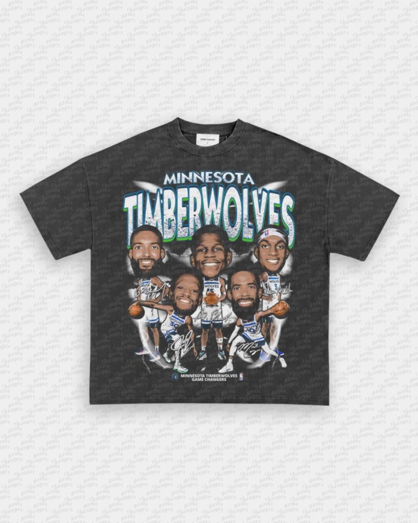 2024 BIG HEAD TIMBERWOLVES TEE Style001