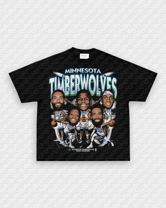 2024 BIG HEAD TIMBERWOLVES TEE Style001