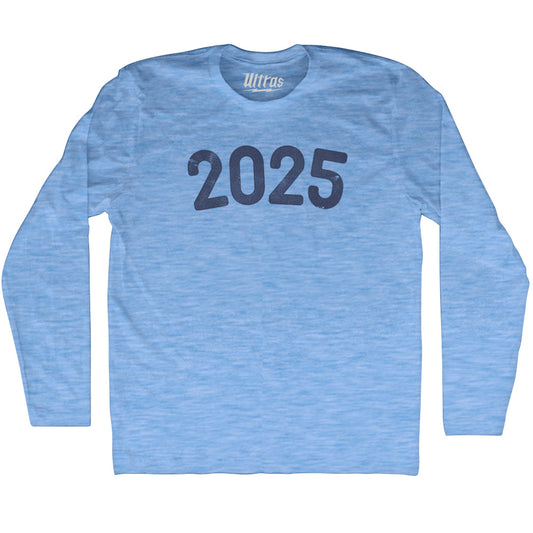 2025 Year Celebration Adult Tri-Blend Long Sleeve T-shirt Style004