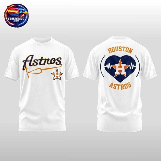 2026 Houston Astros Healthcare Appreciation Night Two Sided Shirt