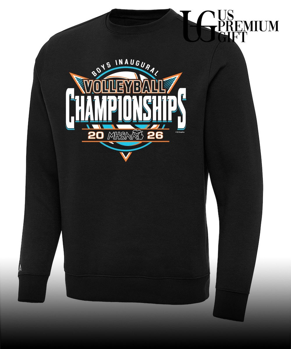 2026 MHSAA Boys Inaugural Volleyball Championships shirt