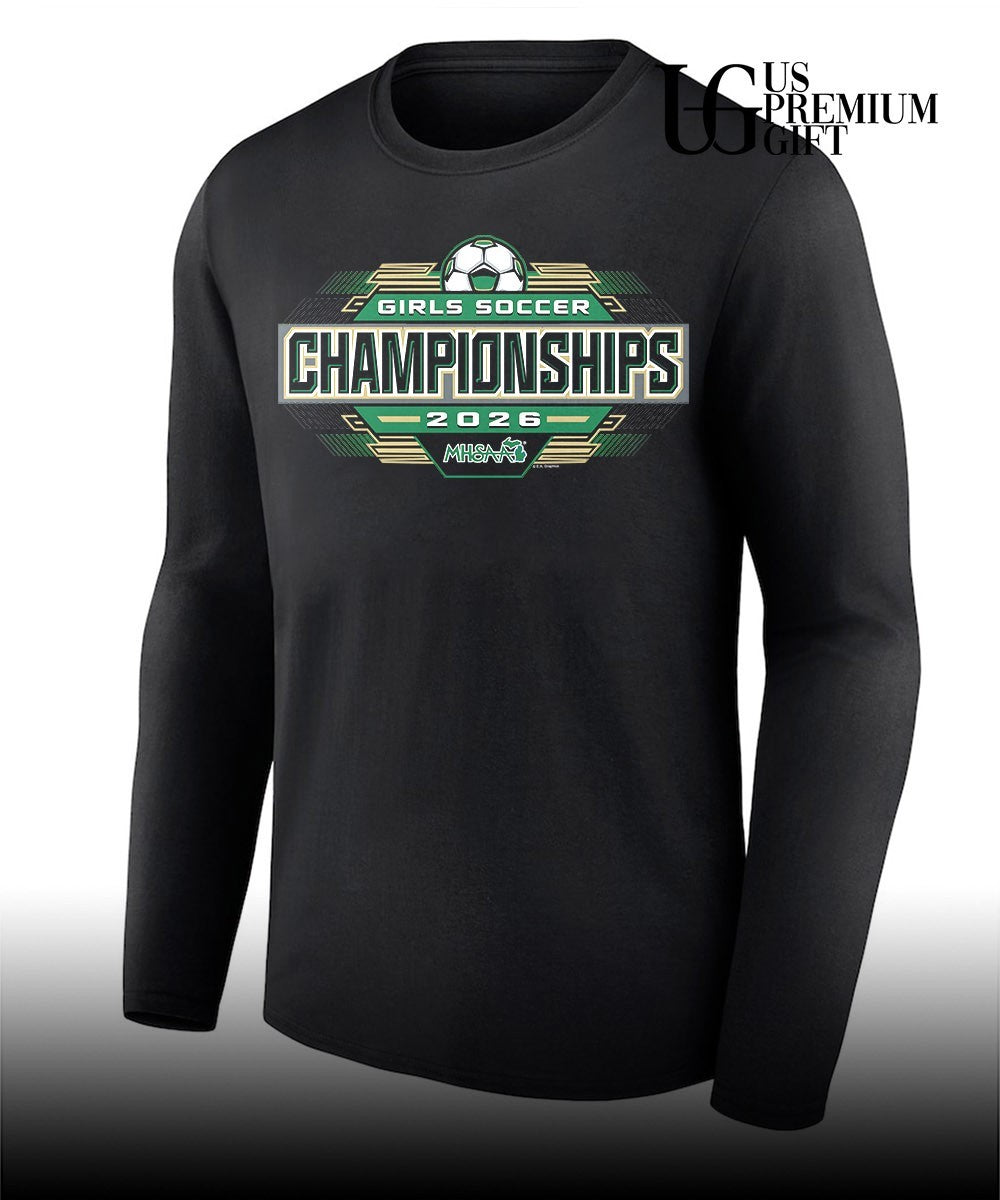2026 MHSAA Girls Soccer Championships shirt