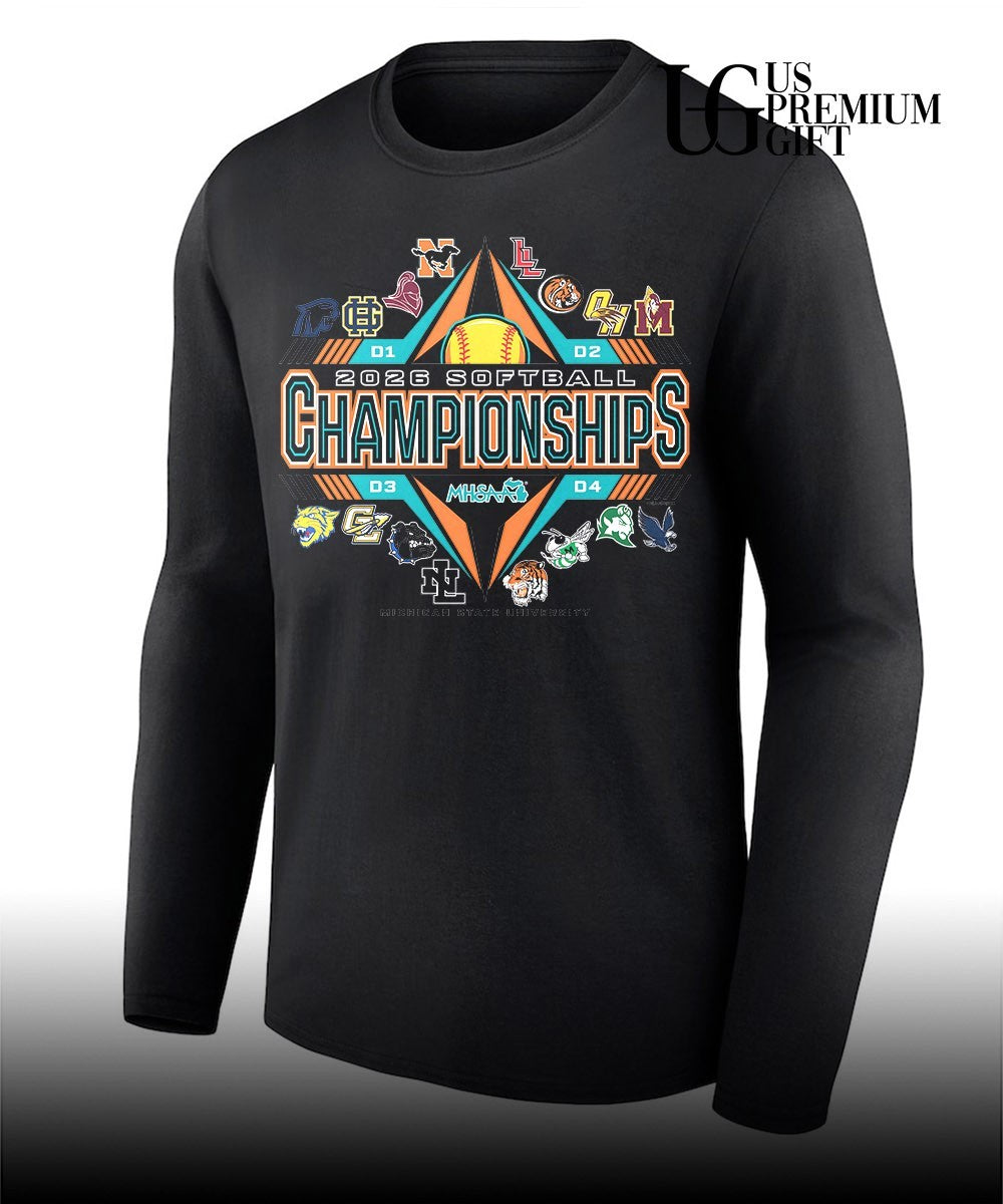 2026 MHSAA Softball Championships shirt