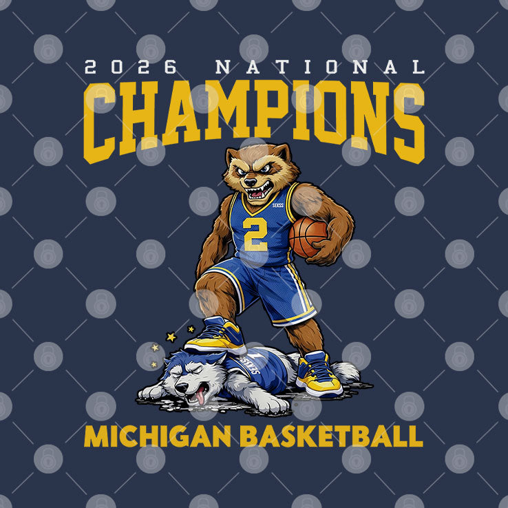 2026 Michigan Basketball Champions T Shirt