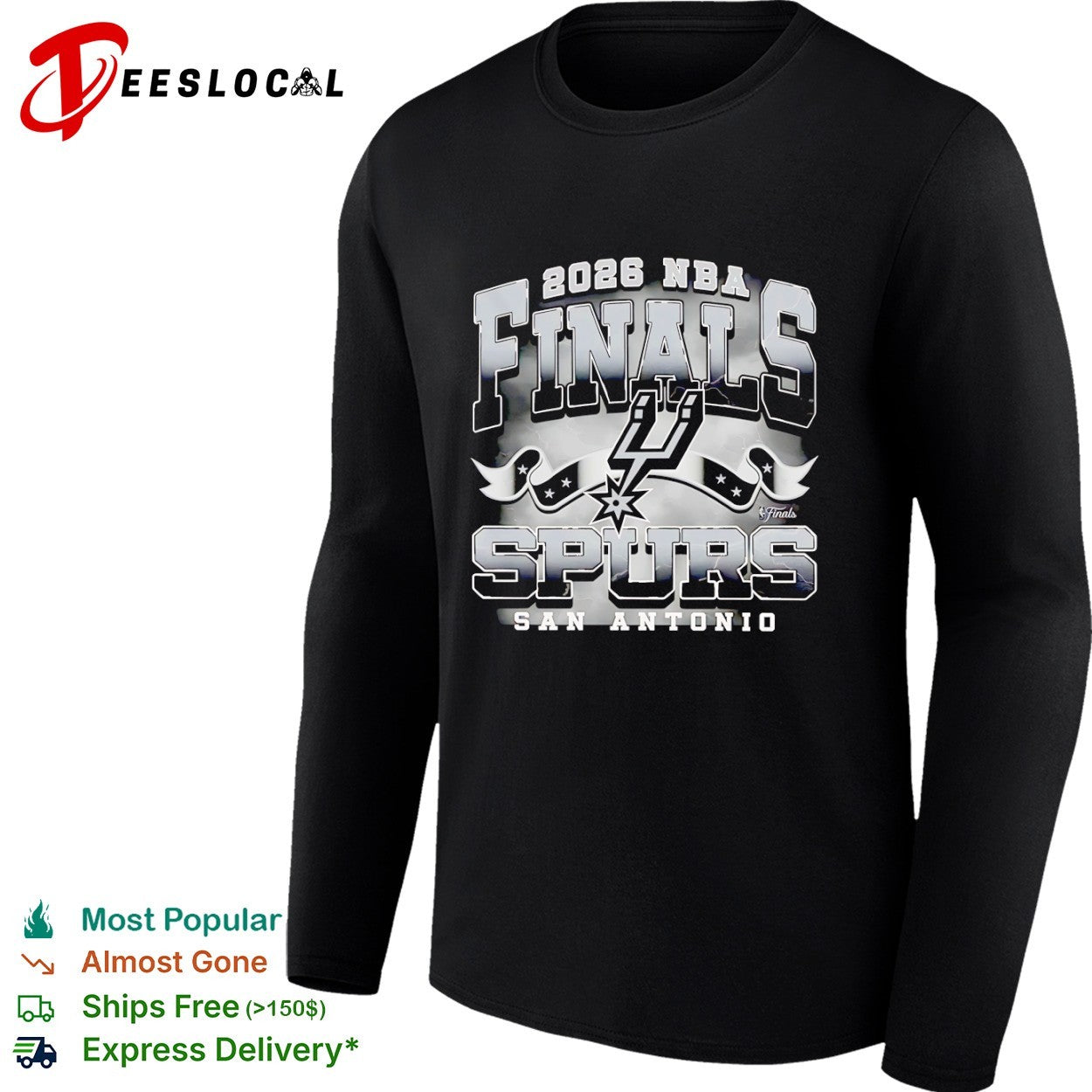 2026 NBA Finals San Antonio Spurs Basketball Championship Shirt