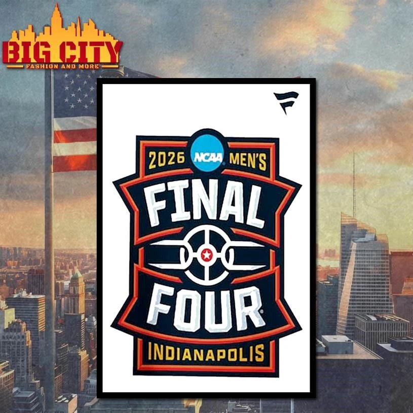 2026 NCAA Men’s Basketball Tournament March Madness Final Four Logo Shirt