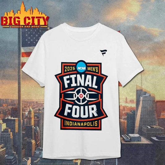 2026 NCAA Men’s Basketball Tournament March Madness Final Four Logo Shirt