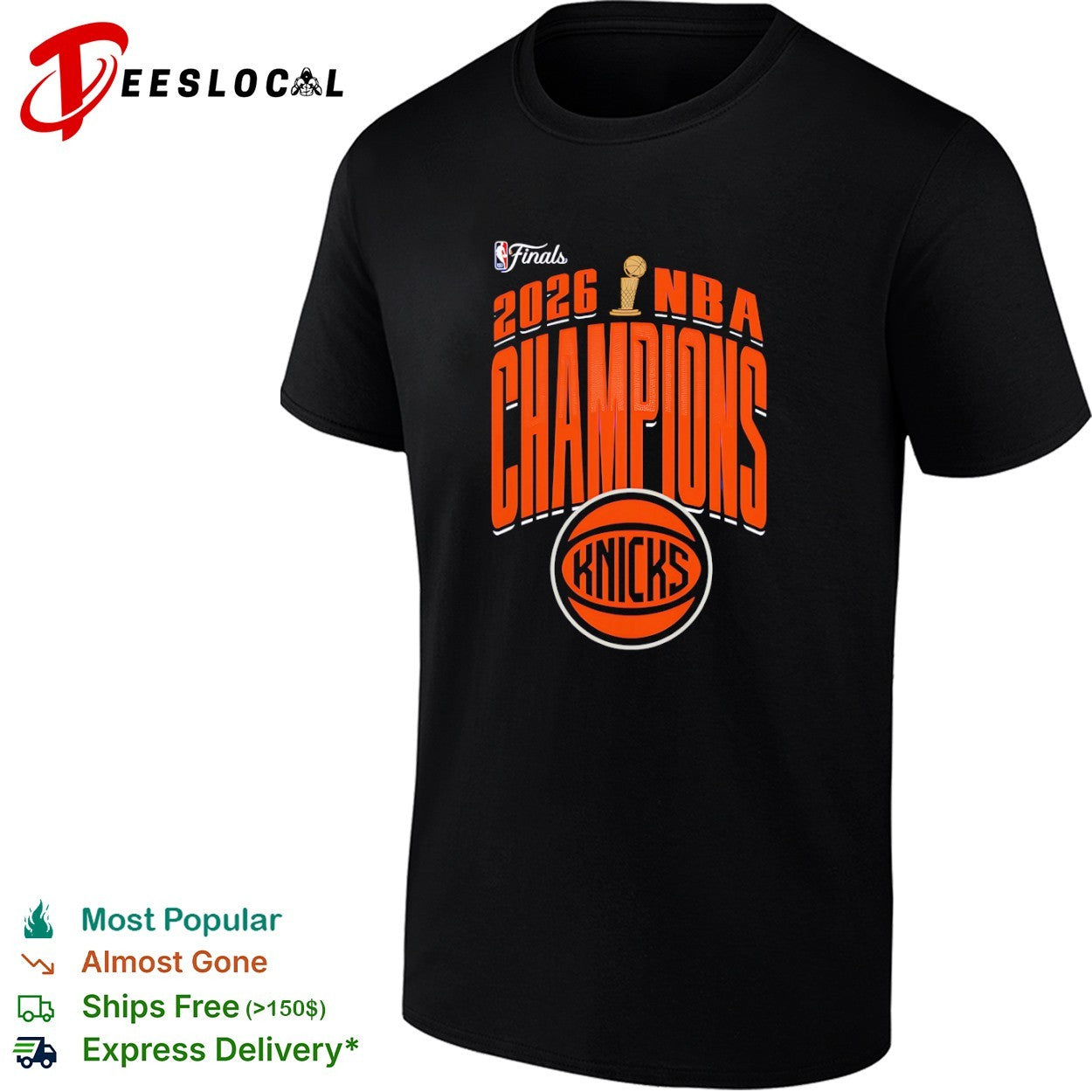 2026 New York Knicks NBA Champions Finals Logo Basketball shirt