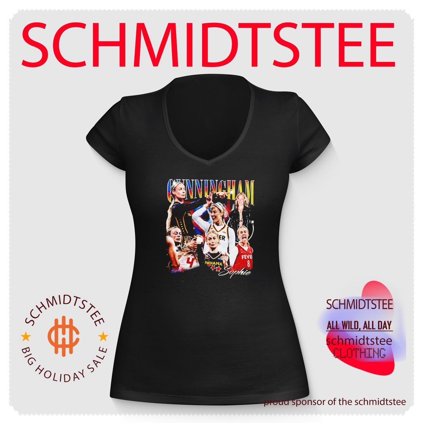 2026 Sophie Cunningham Indiana Pointing Girl Shirt