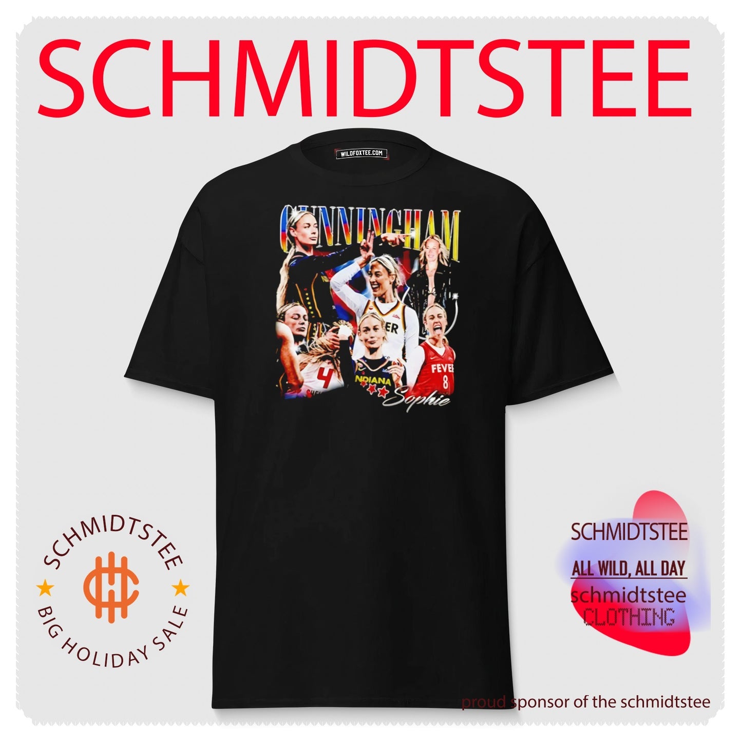2026 Sophie Cunningham Indiana Pointing Girl Shirt