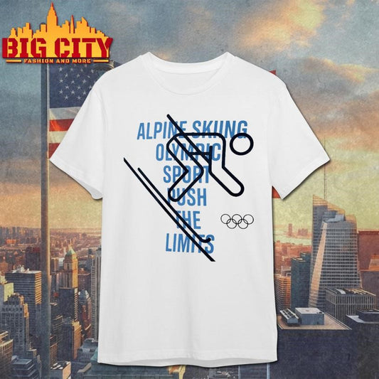 2026 Winter Olympics Alpine Skiing Graphic Shirt