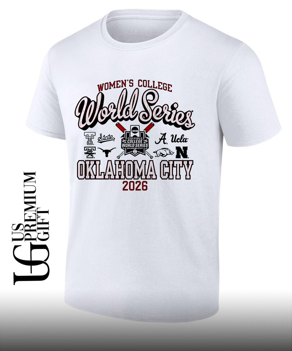 2026 Women’s College World Series 8 Team shirt