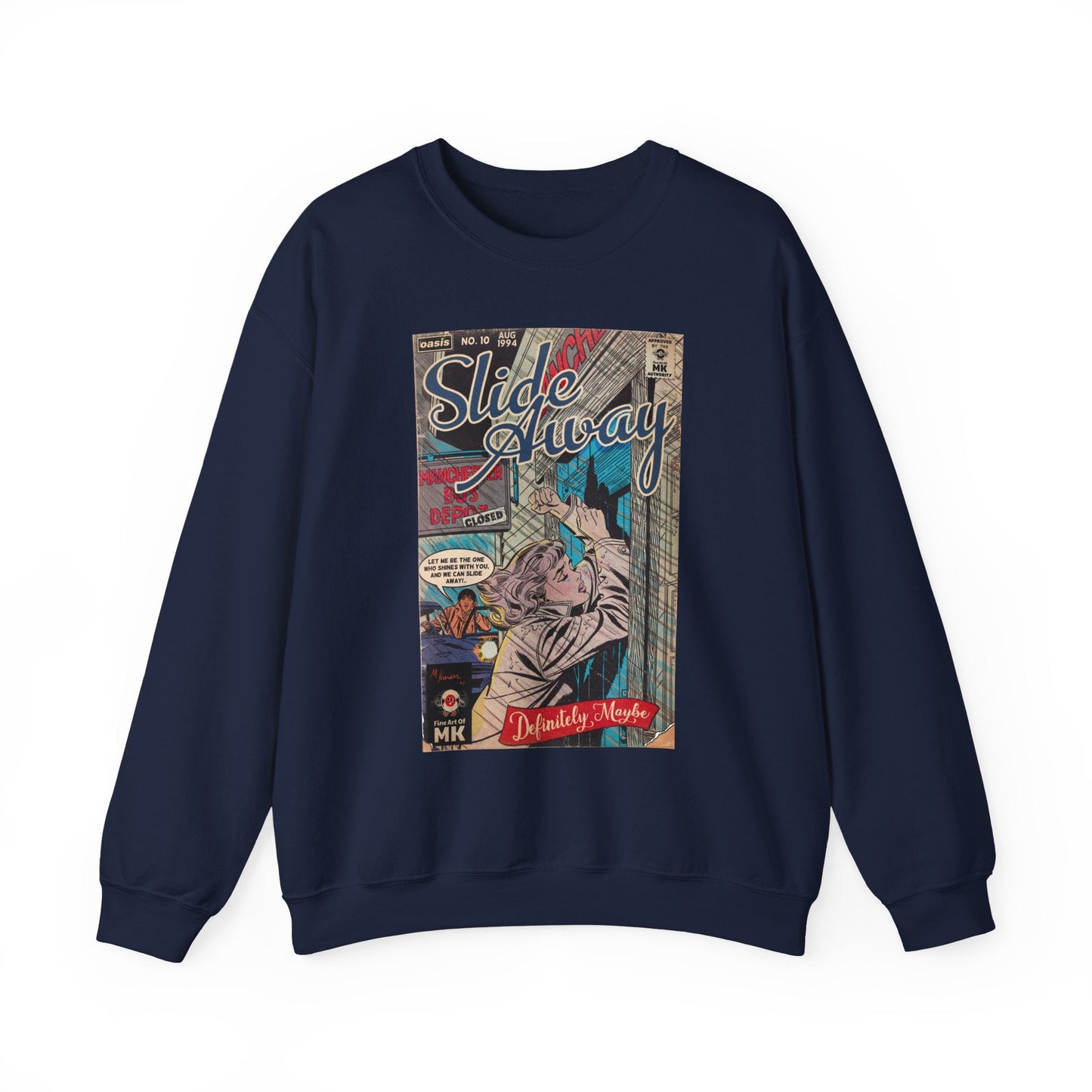 Slide Away - Unisex Heavy Blendâ„¢ Crewneck Sweatshirt