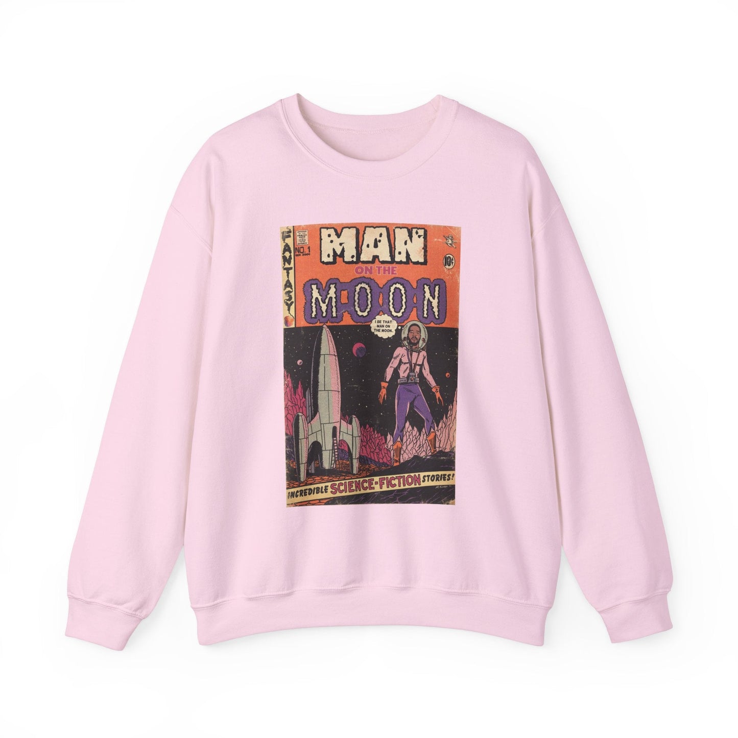 Man on the Moon - Unisex Heavy Blendâ„¢ Crewneck Sweatshirt