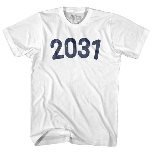 2031 Year Celebration Womens Cotton Junior Cut T-Shirt