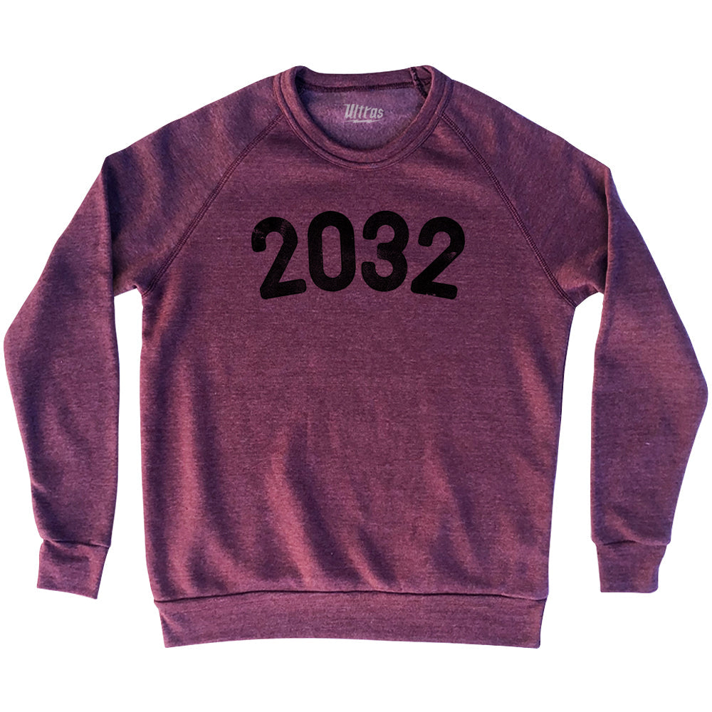 2032 Year Celebration Adult Tri-Blend Sweatshirt Style002