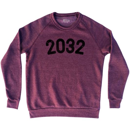 2032 Year Celebration Adult Tri-Blend Sweatshirt Style002