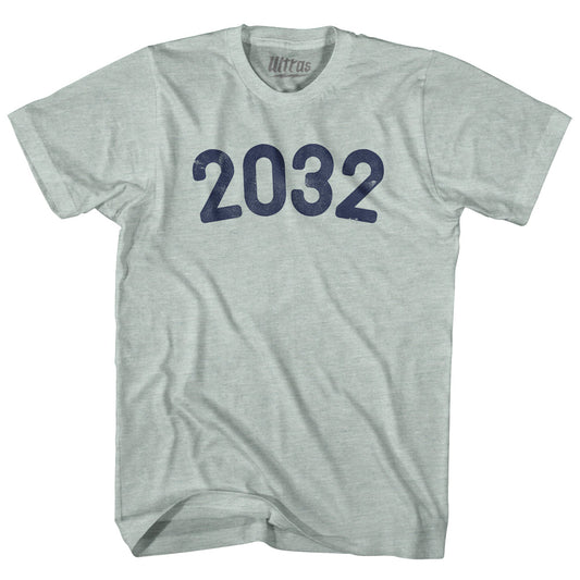 2032 Year Celebration Adult Tri-Blend T-shirt Style004