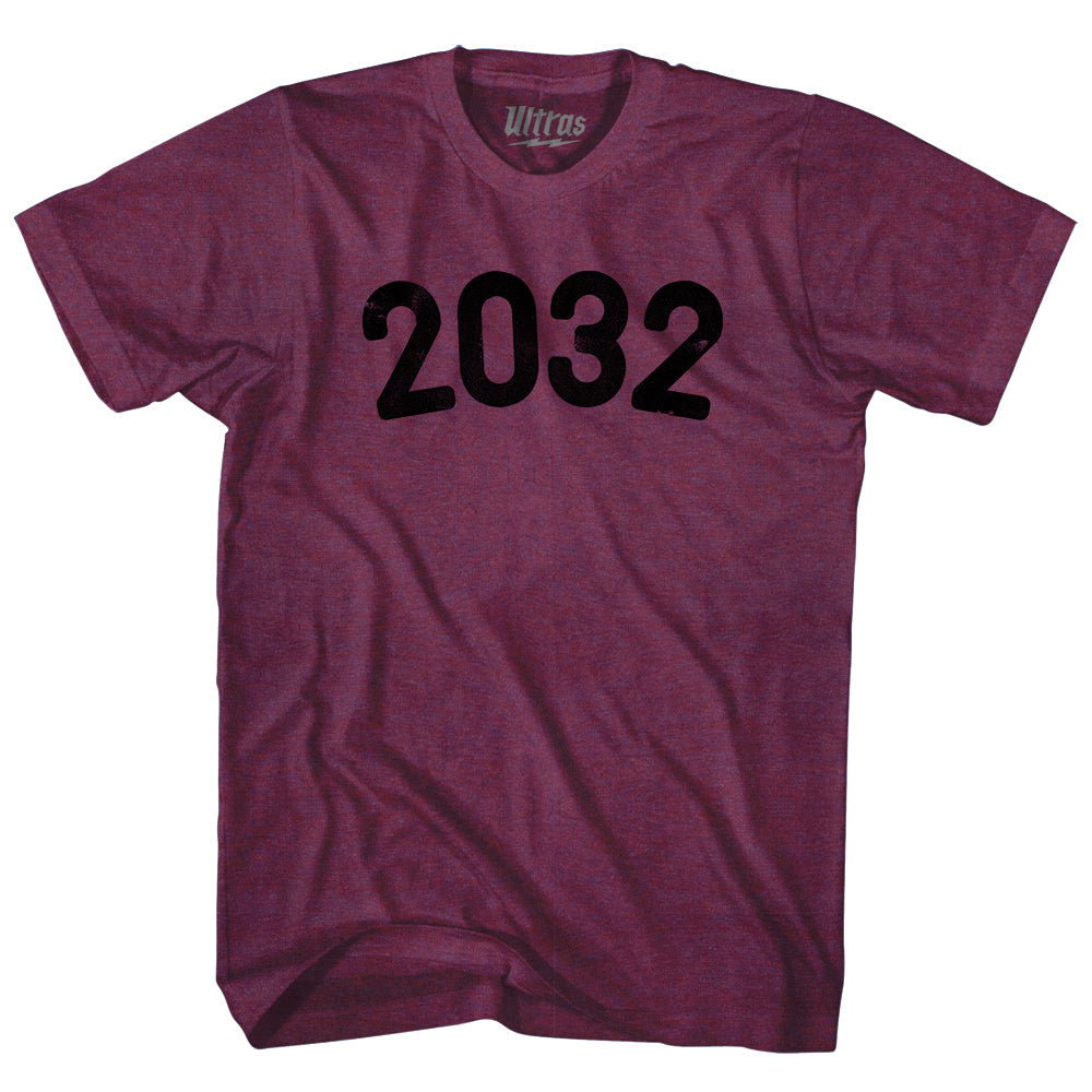 2032 Year Celebration Adult Tri-Blend T-shirt Style003