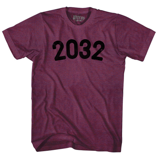 2032 Year Celebration Adult Tri-Blend T-shirt Style003