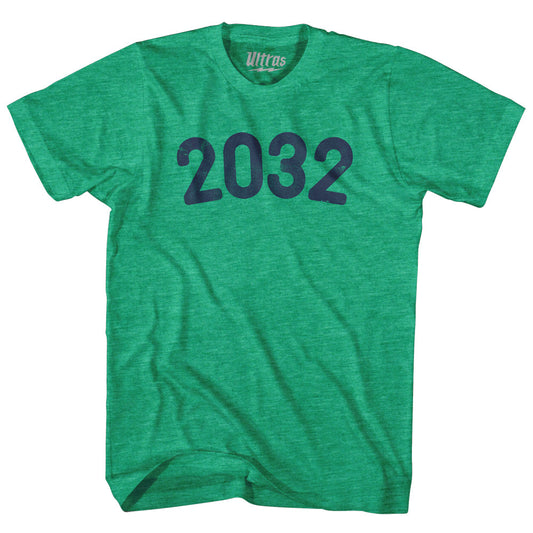 2032 Year Celebration Adult Tri-Blend T-shirt Style001