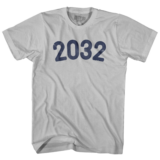 2032 Year Celebration Adult Cotton T-shirt