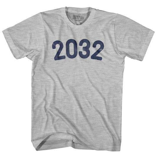 2032 Year Celebration Adult Cotton T-shirt Style006