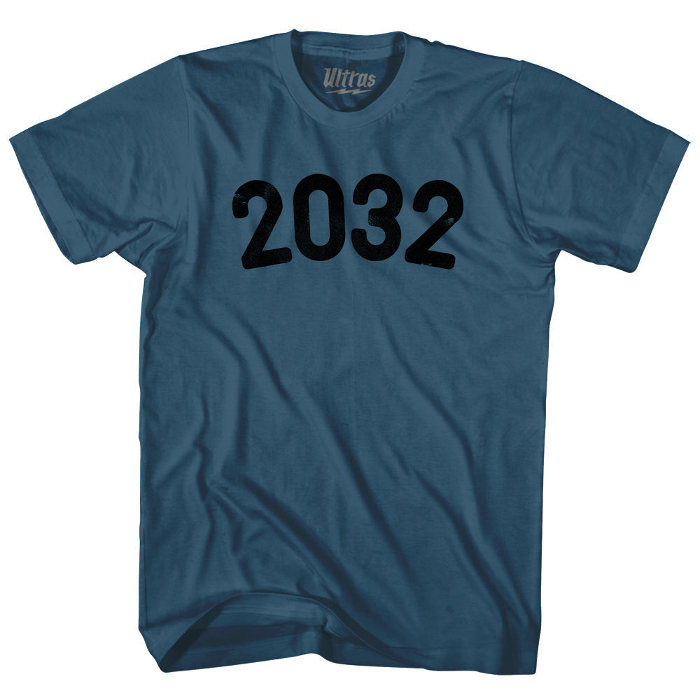 2032 Year Celebration Adult Cotton T-shirt Style004