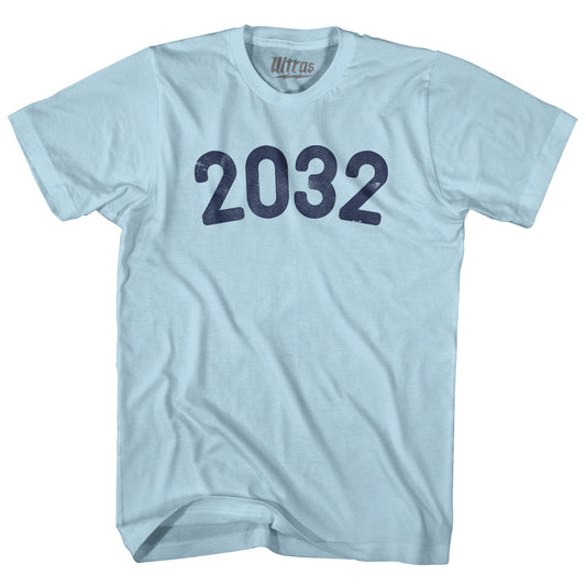 2032 Year Celebration Adult Cotton T-shirt Style003