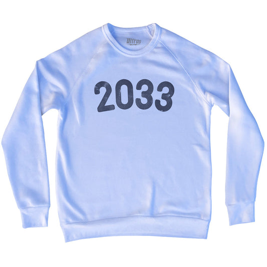2033 Year Celebration Adult Tri-Blend Sweatshirt Style004