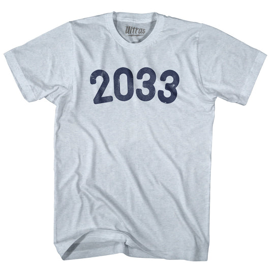2033 Year Celebration Adult Tri-Blend T-shirt Style002