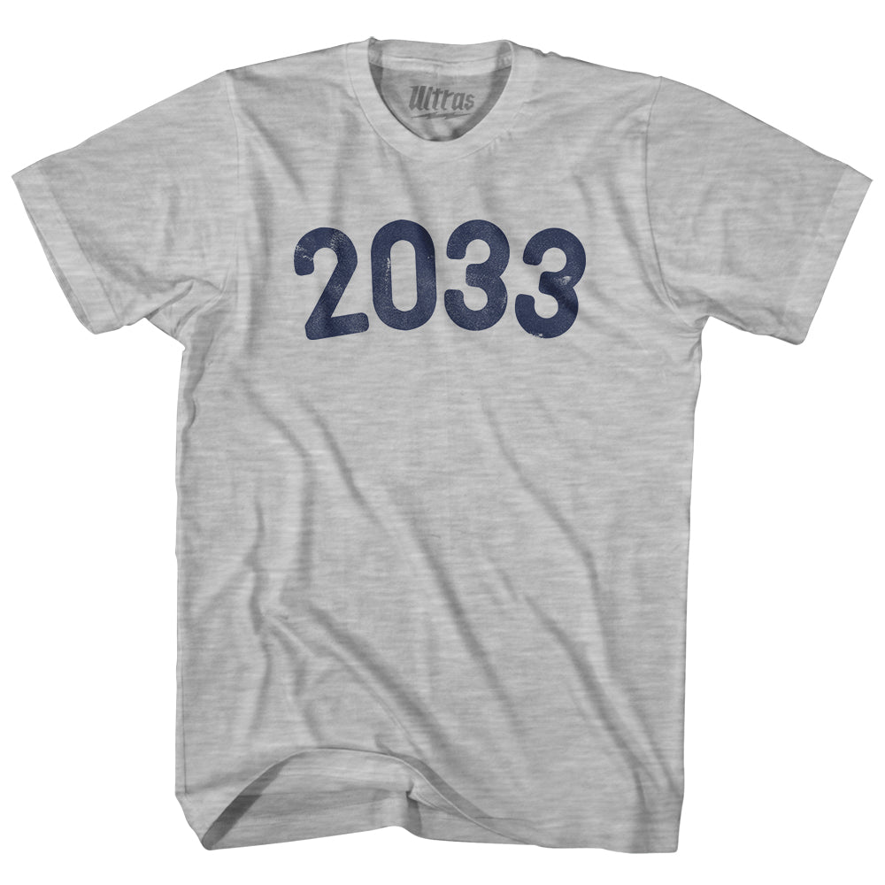 2033 Year Celebration Womens Cotton Junior Cut T-Shirt Style001