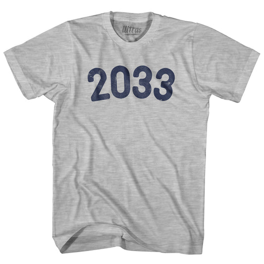 2033 Year Celebration Womens Cotton Junior Cut T-Shirt Style001
