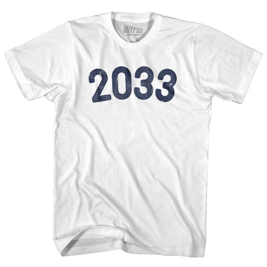 2033 Year Celebration Adult Cotton T-shirt Style005