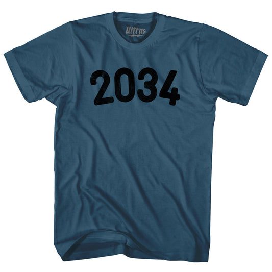 2034 Year Celebration Adult Cotton T-shirt Style004