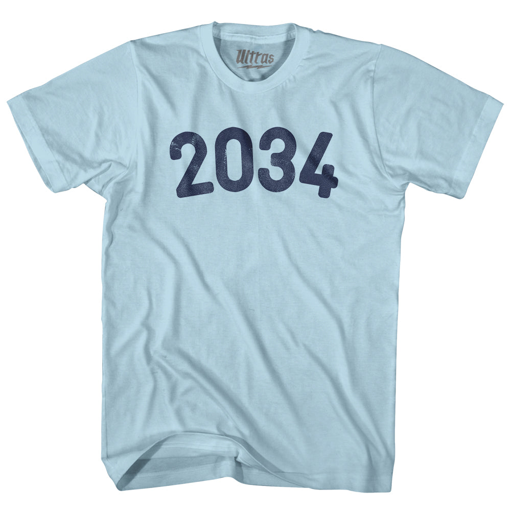 2034 Year Celebration Adult Cotton T-shirt Style003