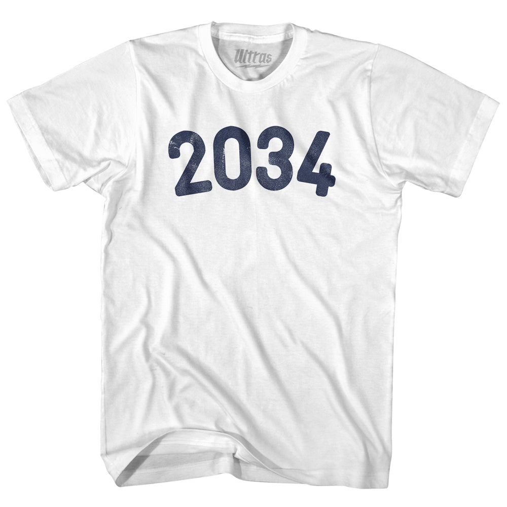 2034 Year Celebration Adult Cotton T-shirt Style005
