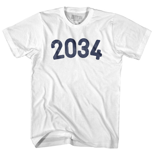 2034 Year Celebration Adult Cotton T-shirt Style005