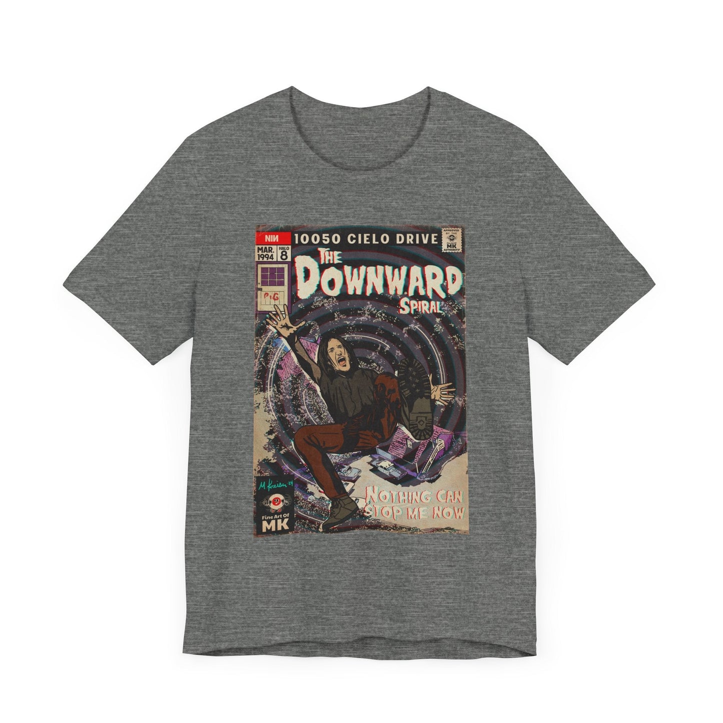 The Downward Spiral - Unisex Jersey Short Sleeve Tee