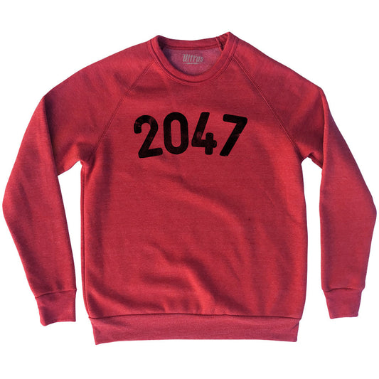 2047 Year Celebration Adult Tri-Blend Sweatshirt Style001