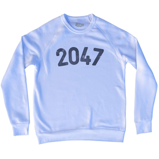 2047 Year Celebration Adult Tri-Blend Sweatshirt Style004