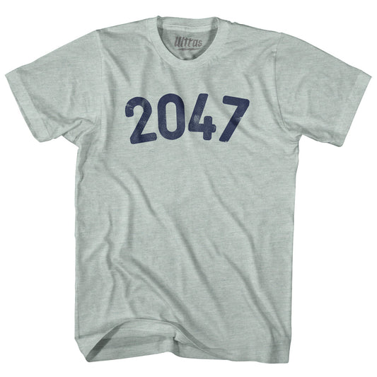 2047 Year Celebration Adult Tri-Blend T-shirt Style004