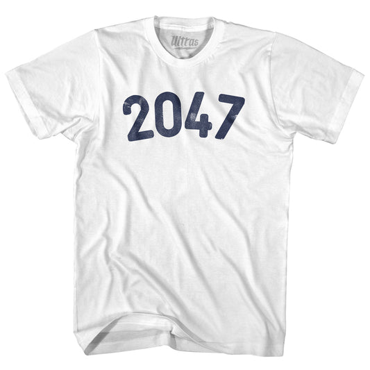 2047 Year Celebration Womens Cotton Junior Cut T-Shirt